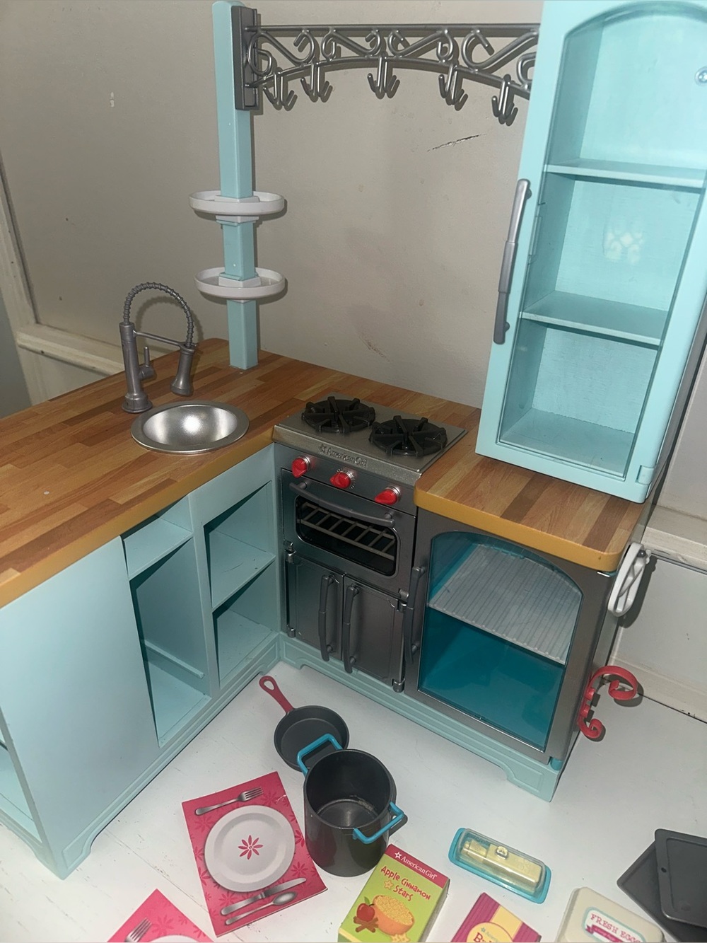 American Girl Doll Kitchen Set and Accessories - Picture 6 of 9